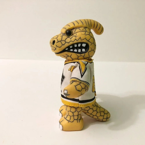NHL The Predators Dinosaur Figure Woo Wee Pittsburgh Penguins Mario Lemieux Toy - Picture 4 of 15